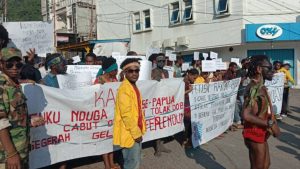 Aksi Penolakan DOB di Papua