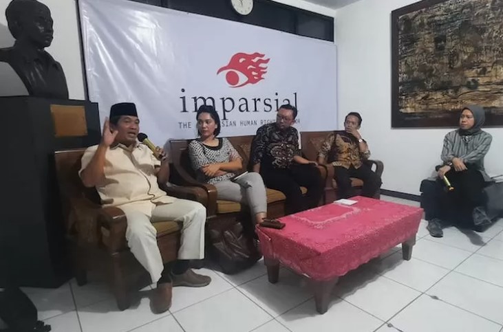 Diskusi Publik Imaparsial terkait Pembentuan Markas odam untuk 28 Provinsi di Indonesia