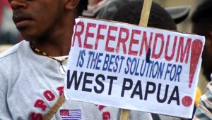 Ilustrasi Tuntutan Referendum Papua
